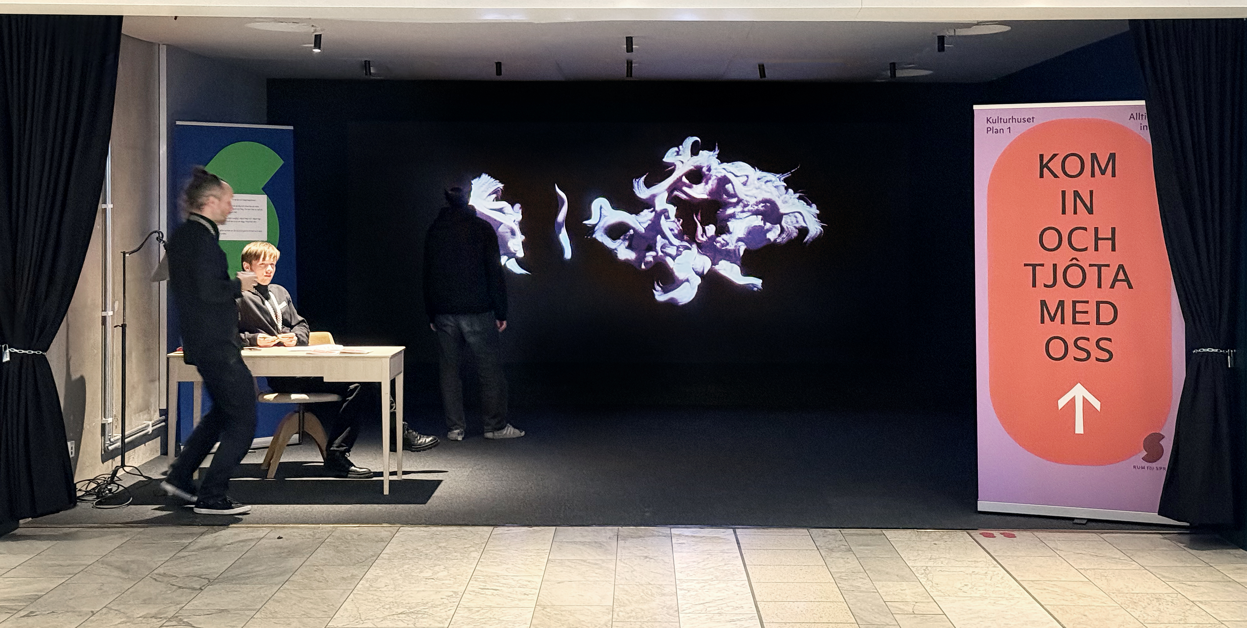 Flesh of Words installation